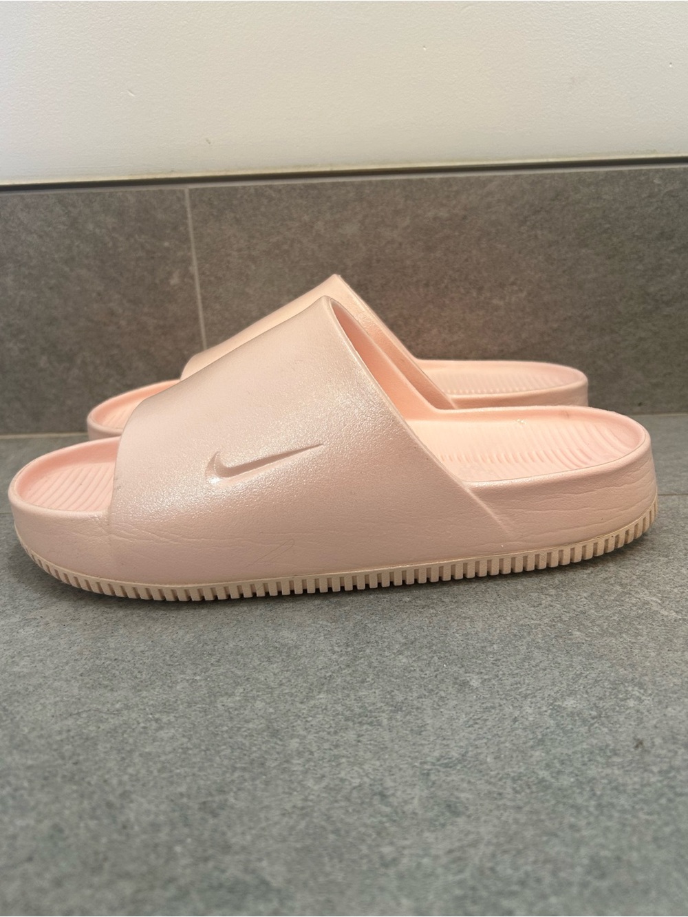 Nike Women's Blush Pink Slide Sandals